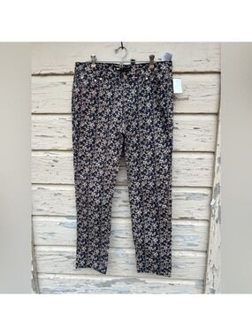 Levi’s Silver Tab Mid-Rise Skinny Ditsy Floral Beach Splash Print Jeans 32